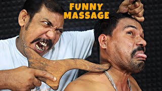 Amazing Neck Massage by Asim Barber  Head Massage amp Neck Cracking  Spine Cracking  ASMR [upl. by Odlamur451]