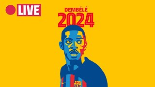 🔴 FULL LIVESTREAM DEMBÉLÉ CONTRACT RENEWAL [upl. by Einnaffit]