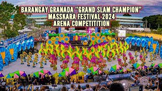 MASSKARA FESTIVAL 2024 quotGRAND SLAM CHAMPIONquot BARANGAY GRANADAquot  Bacolod City [upl. by Anileuqcaj]