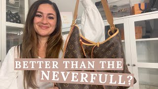 NEW LOUIS VUITTON CARRYALL MM REVIEW 2022  Better than the Neverfull [upl. by Abie318]