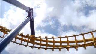 Carowinds Nighthawk on Ride POV  July 12 2014 [upl. by Wettam]