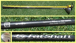 Wilson Golf Fatshaft Titanium Super Oversize 2 9° Driver Right RH Graphite Stiff [upl. by Dupuis]