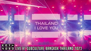 KEY4050 Live  Subculture Bangkok Thailand 2023 [upl. by Munshi]