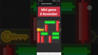 Hanster kombat today mini gamekey game puzzle solved 💯  hamster key today  mini game [upl. by Twelve]