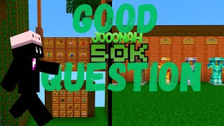 Good Question 32x  Port By qar1z  Minecraft Bedrock Texture Pack [upl. by Eillo]