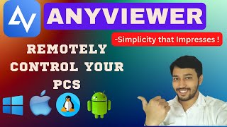 Anyviewer  Remotely Control Your PCs  Anyviewer Tutorial For Windows iOS amp Android [upl. by Navar61]