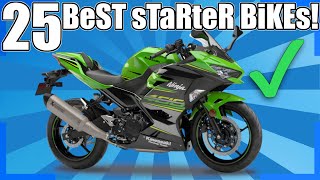 25 BEST Beginner Motorcycles Under 10K [upl. by Kyla]