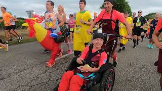 Marathon du Médoc 2023 en Joëlette [upl. by Elagiba]