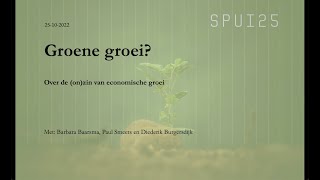 Groene groei Over de onzin van economische groei [upl. by Sualakcin566]