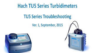 TU5 Series Turbidimeters  Troubleshooting [upl. by Magbie]