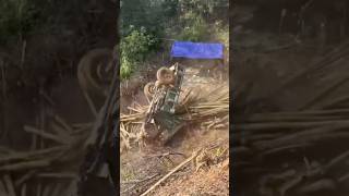 dangerous overturning car loggingtruck muddyterrain truck [upl. by Katalin]