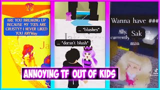 Christinerblx Annoying Tf Out Of Kids amp Vclyia TikTok Compilation [upl. by Placeeda]