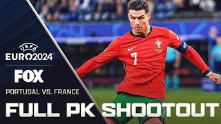 Portugal vs France Full Penalty Shootout  UEFA Euro 2024  Quarterfinals [upl. by Rambow102]