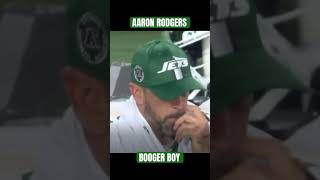 Aaron Rodgers Eats A TASTY BOOGER Quarterback jets football nfl filthy [upl. by Enomas126]