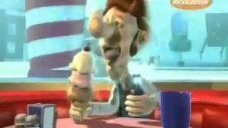 Jimmy Neutron funny scene  Hugh Neutron Jimmys father eating and reverse [upl. by Kaycee]