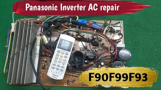 Panasonic Inverter AC repair F90F99F93Panasonic Inverter AC error code air conditioner repair [upl. by Notak]