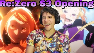 🔥🔥🔥REACCION 🔥🔥🔥AL OPENING DE 🔥🔥REZERO S3🔥🔥 [upl. by Laoj]