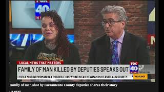 Fox 40  VJ DeSimone w Bobbie Gilmore discussing the police shooting of her mentally ill brother [upl. by Ignatia]