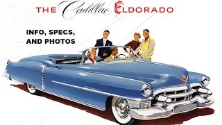 1953 Cadillac Specs info Brochures [upl. by Aivekal]