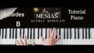 MESÍAS  AVERLY MORILLO  TUTORIAL PIANO [upl. by Noskcire]