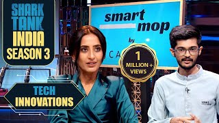 ‘Caspian’ का Smart Mop लगा Sharks को Amazing  Shark Tank India S3  Tech Innovations [upl. by Hsirt]