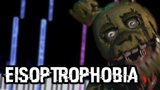 Eisoptrophobia Character Set Screen  Ultimate Custom Night  Piano Tutorial [upl. by Idnyl]