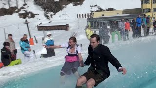 Ski Week Waterslide Contest 2015 [upl. by Suckow]