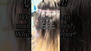 Whats the Real Reason Weft Hair Extensions Are So Popular [upl. by Mapes]