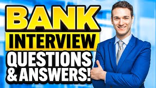 BANK Interview Questions amp ANSWERS How to PREPARE for a BANKING JOB INTERVIEW [upl. by Adnam]