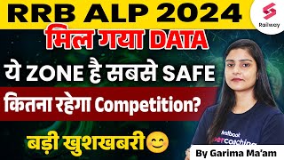 RRB ALP 2024 Safe Zone  Best Safe Zone According to the Data  By Garima Maam [upl. by Carli]