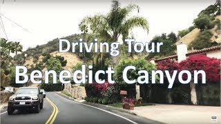 Christophe Choo driving tour of Benedict Canyon Drive in Beverly Hills CA 90210  Mansions [upl. by Immij]