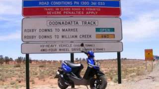 YAMAHA BWS scooter in Outback [upl. by Cappella117]