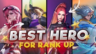 TOP BEST HEROES TO SOLO RANK UP TO MYTHICAL IMMORTAL SEASON 32  MOBILE LEGENDS [upl. by Allina295]