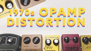 1970s OpAmp Distortion [upl. by Ainatnas248]