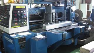 1850 mm Isowa Casemaker  Flexo Folder Gluer [upl. by Hallutama723]