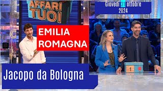 Affari tuoi di giovedì 311024 con lEmilia Romagna I pacchi aperti in ordine [upl. by Homerus]