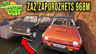 ZAZ ZAPOROZHETS 968M  NEW STANDALONE AND DRIVEABLE CAR  My Summer Car 316  Radex [upl. by Acinorahs]