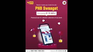 PNB Swaagat Personal Loan [upl. by Hedi]