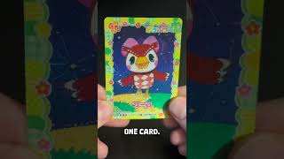 Animal Crossing Cards MOVE shorts AnimalCrossing ACNH [upl. by Bathsheeb]