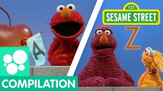 Sesame Street Alphabet Letters Compilation with Elmo and Friends [upl. by Hplodur]