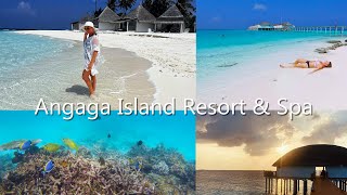 Angaga Island Resort amp Spa │ Malediven │ 2024 [upl. by Kurth]