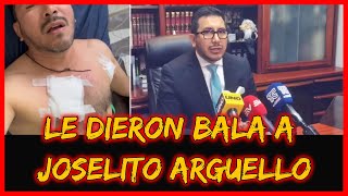 Le dieron bala a Joselito Arguello [upl. by Hollinger]