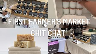 FIRST FARMERS MARKET PREP CHIT CHAT How do I feel why I chose to go preparation tips 💕 [upl. by Cote804]