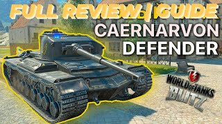 Caernarvon Defender  Review  Guide  How to play  WOTB  WOTBLITZ  World of Tanks blitz [upl. by Welford563]