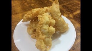 Prawn Tempura Recipe with scientific explanation پراؤن تمپورا جاپانی اسٹائل [upl. by Ezara]