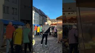 Germany Freiburg morning market [upl. by Kevyn]