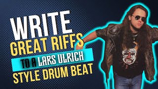 🥁 Lars Ulrich Style Drumbeat  188 BPM FREE WAV DOWNLOAD [upl. by Ahsead]