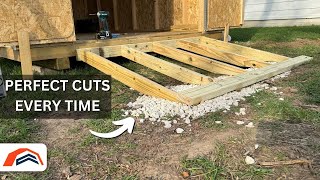 EASY DIY Shed Ramp Build [upl. by Aelahs395]