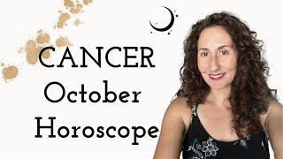 CANCER  October Horoscope Family Stress [upl. by Hilar]