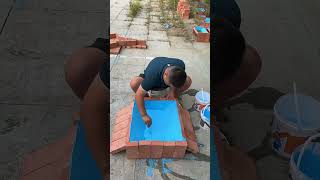 Amazing Process 💦 waterproofing part 347 easily solve problem short shorts waterproofing [upl. by Lazos]